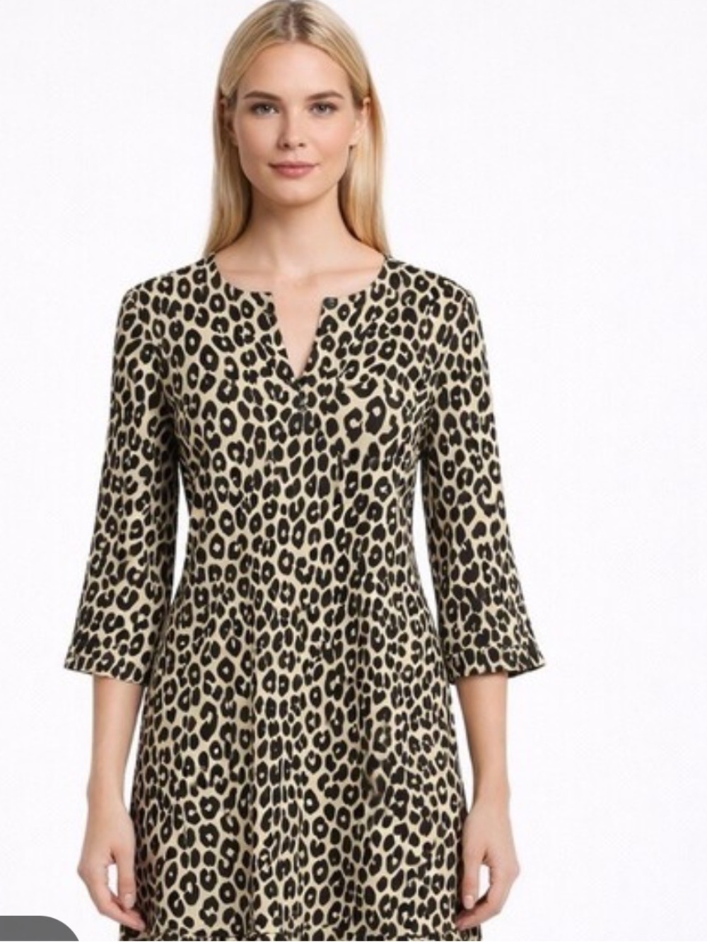 Jude Connally Animal Print Dress